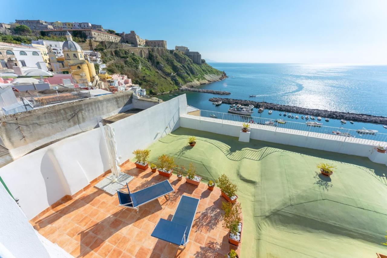 Torretta Corricella- Punta Serra Прочида Екстер'єр фото